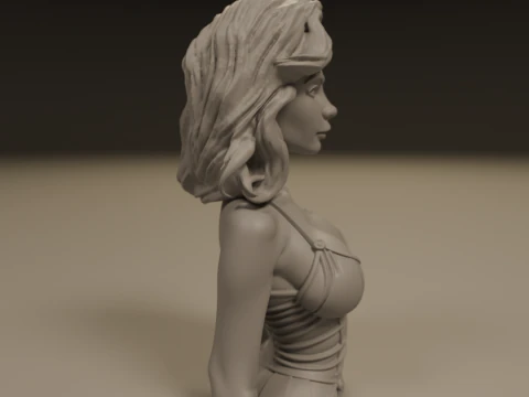 Pin-up 3D Print Model