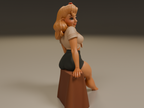 Pin-up Model Cetak 3D