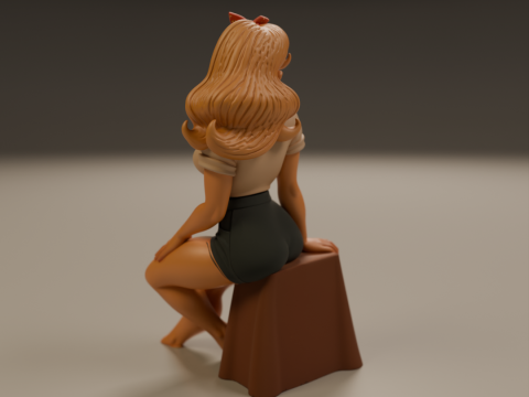 Pin-up Model Cetak 3D