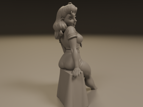Pin-up Model Cetak 3D