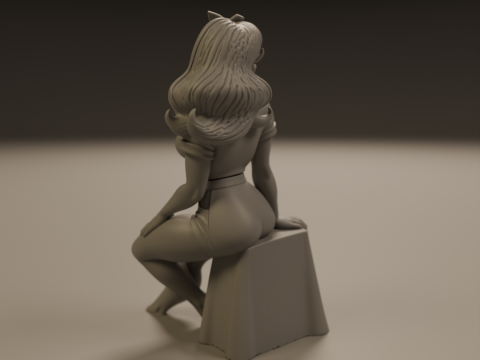 Pin-up Model Cetak 3D