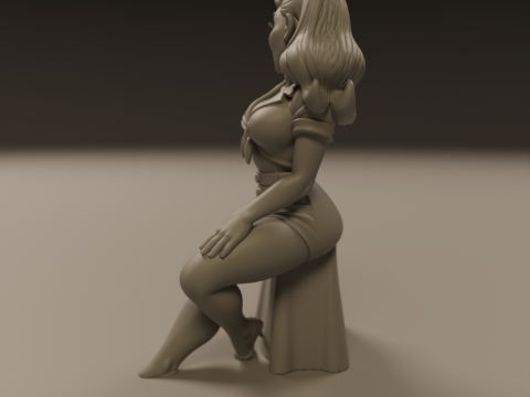 Pin-up Model Cetak 3D