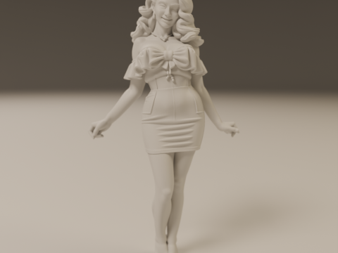 Pin-up 3Dプリントモデル
