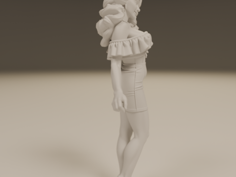 Pin-up 3Dプリントモデル