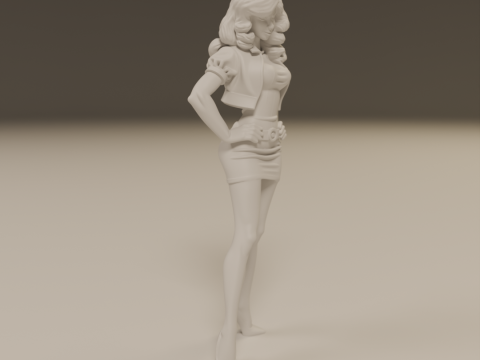 Pin-up 3D Print Model