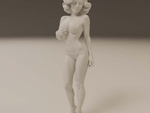 Pin-up 3D 打印模型