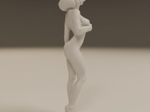 Pin-up 3D 打印模型