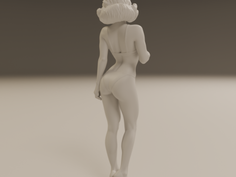 Pin-up 3D 打印模型