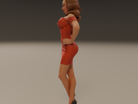 Pin-up 3D Print Model