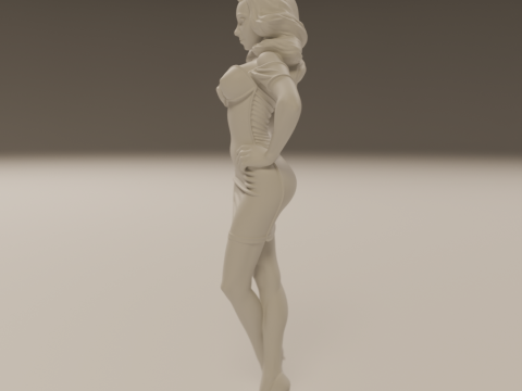 Pin-up 3D Print Model