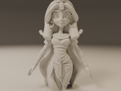 Egyptian pin-up Modello di stampa 3D