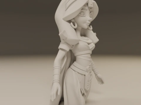Egyptian pin-up 3D Print Model