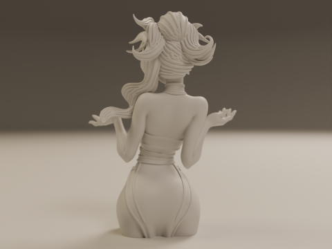 Pin-up 3D Print Model