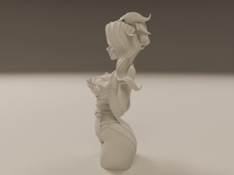 Pin-up 3D Print Model