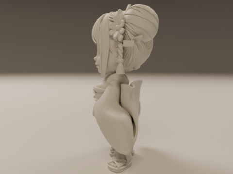 Pin-up 3Dプリントモデル