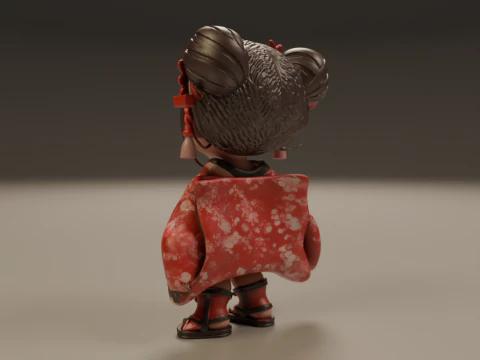 Pin-up 3D Print Model