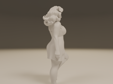 Australian pin-up 3D Print Model