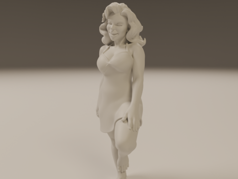 Australian pin-up 3D Print Model