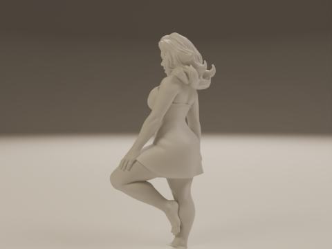 Australian pin-up 3D Print Model