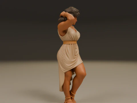 Greek pin-up 3D Print Model