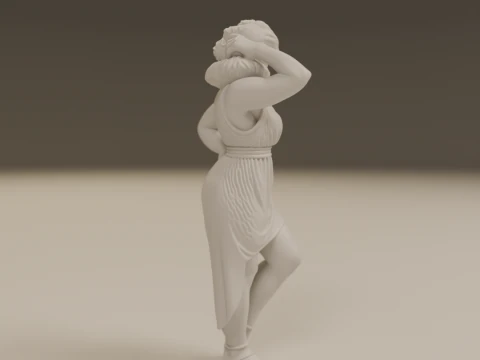 Greek pin-up 3D Print Model
