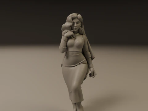 Iranian pin-up 3D Print Model