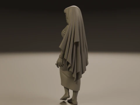 Iranian pin-up 3D Print Model