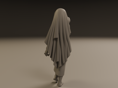 Iranian pin-up 3D Druckmodell