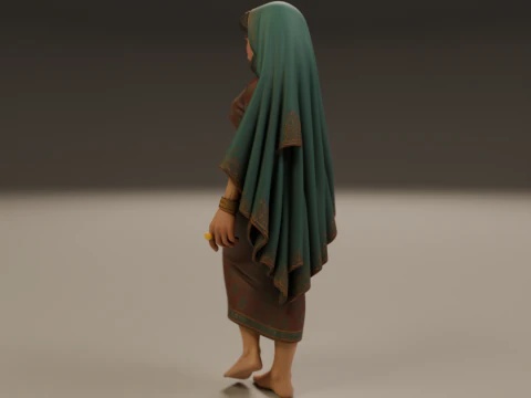 Iranian pin-up 3D Print Model