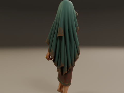 Iranian pin-up 3D Druckmodell