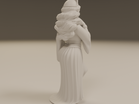 Turkish pin-up 3D Print Model