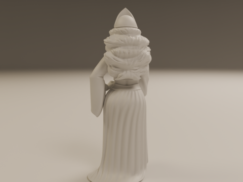 Turkish pin-up 3D Print Model