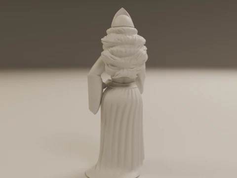 Turkish pin-up 3D Print Model