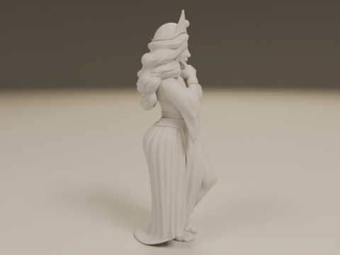 Turkish pin-up 3D Print Model