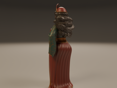 Turkish pin-up 3D Print Model