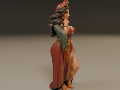 Turkish pin-up 3D Print Model