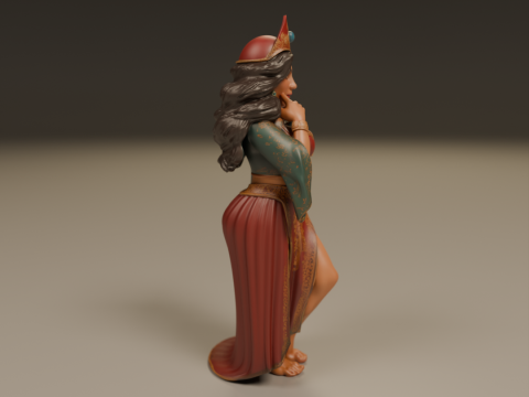 Turkish pin-up 3D Print Model