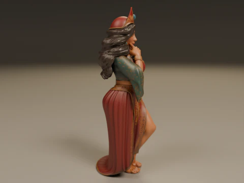 Turkish pin-up 3D Print Model