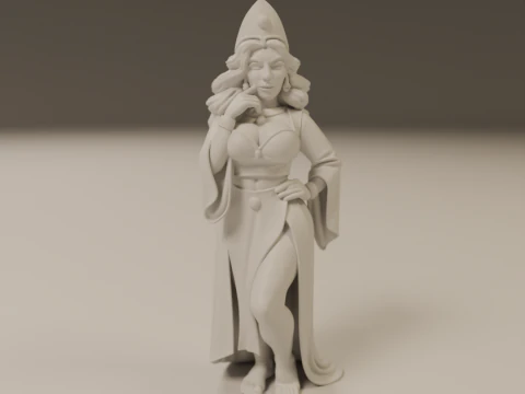 Turkish pin-up 3D Print Model