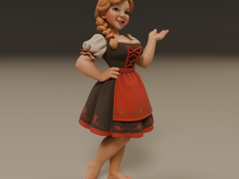 Pin-up germany 3D Print Model