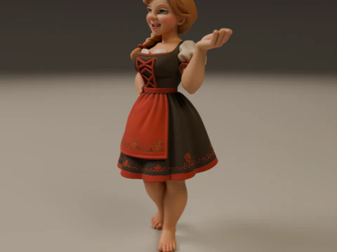 Pin-up germany 3D Print Model