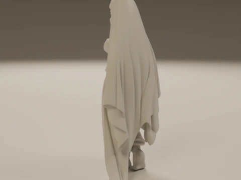 Indian pin-up 3D Print Model