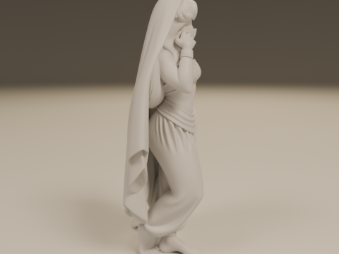 Indian pin-up 3D 打印模型