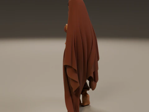 Indian pin-up 3D Print Model