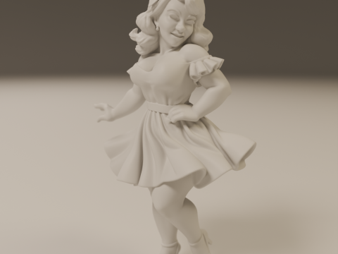 Brazilian pin-up 3D Print Model