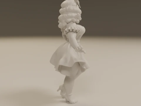 Brazilian pin-up 3D Print Model