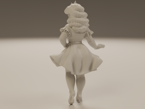 Brazilian pin-up 3D Print Model