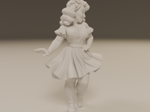 Brazilian pin-up 3D Print Model