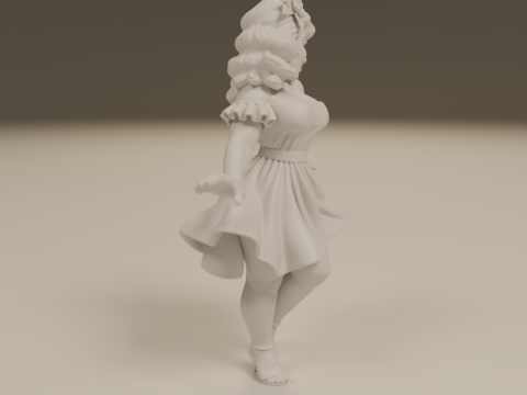 Brazilian pin-up 3D Print Model