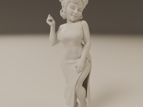 Chinese pin-up 3D Print Model